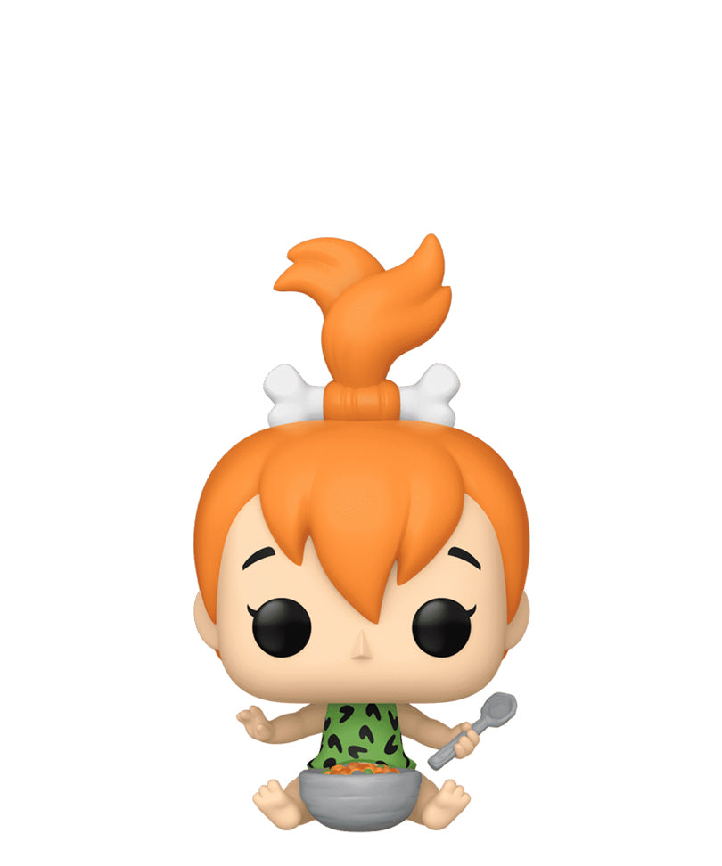 Pebbles Flintstone with Fruity Pebbles