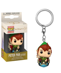 Peter Pan at the Peter Pan's Flight Attraction Keychain