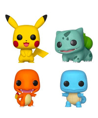 Pikachu / Bulbasaur / Charmander / Squirtle (4-Pack)