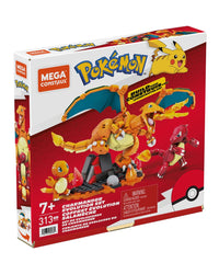 Pokémon Mega Construx Construction Set Charmander Evolution Set