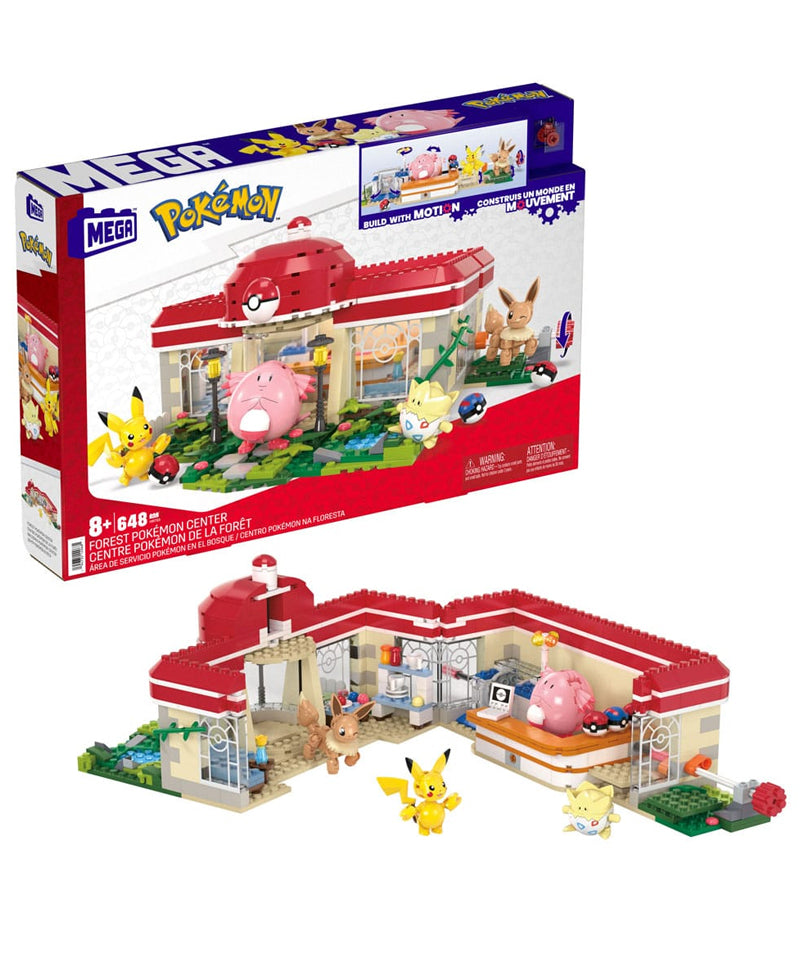 Pokémon Mega Construx Construction Set Forest Pokémon Center