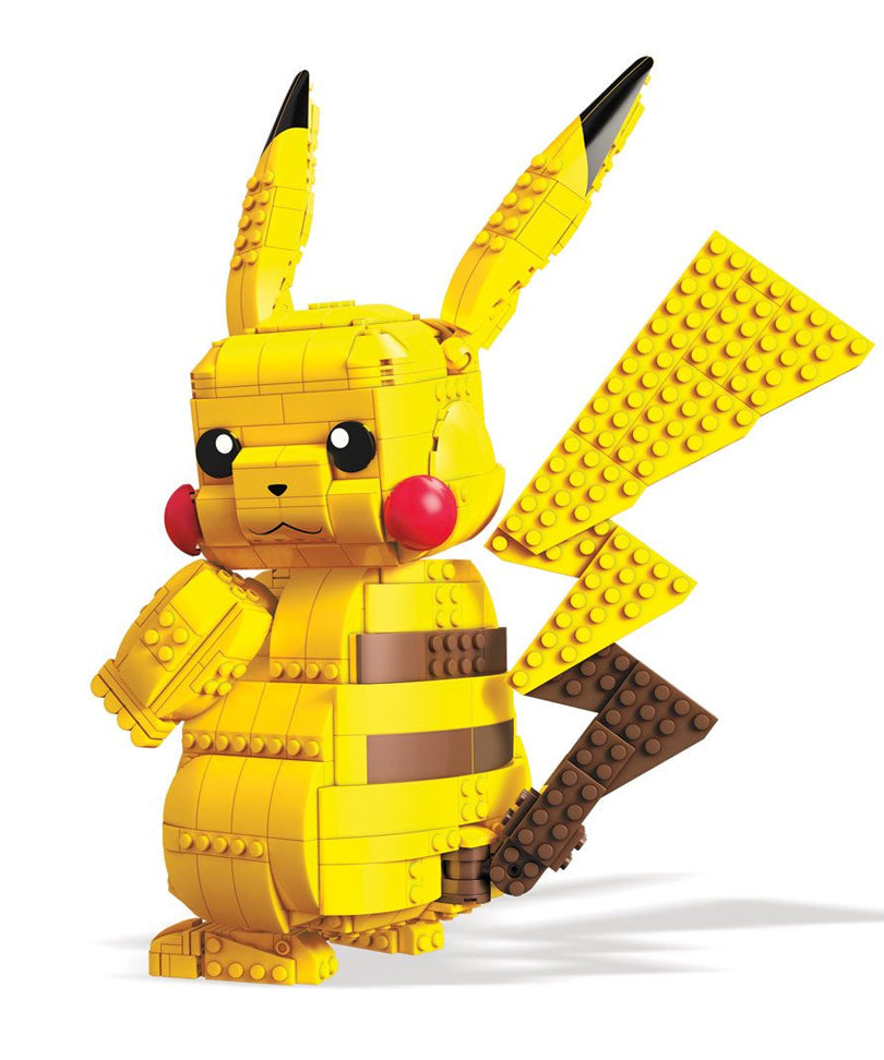 Pokémon Mega Construx Wonder Builders Construction Set Jumbo Pikachu 33 cm