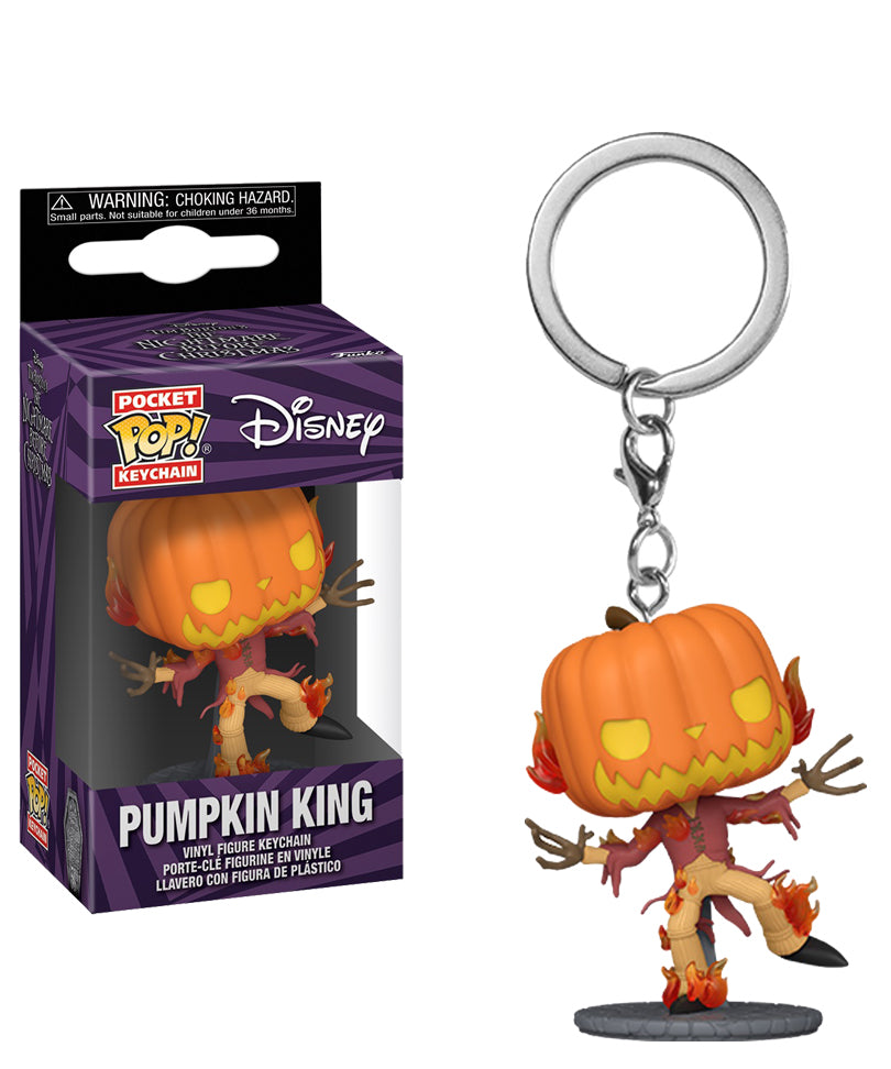 Pumpkin King Keychain