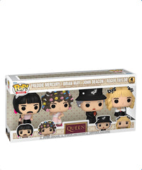 Freddie Mercury / Brian May / John Deacon / Roger Taylor (4-Pack) Damaged Box