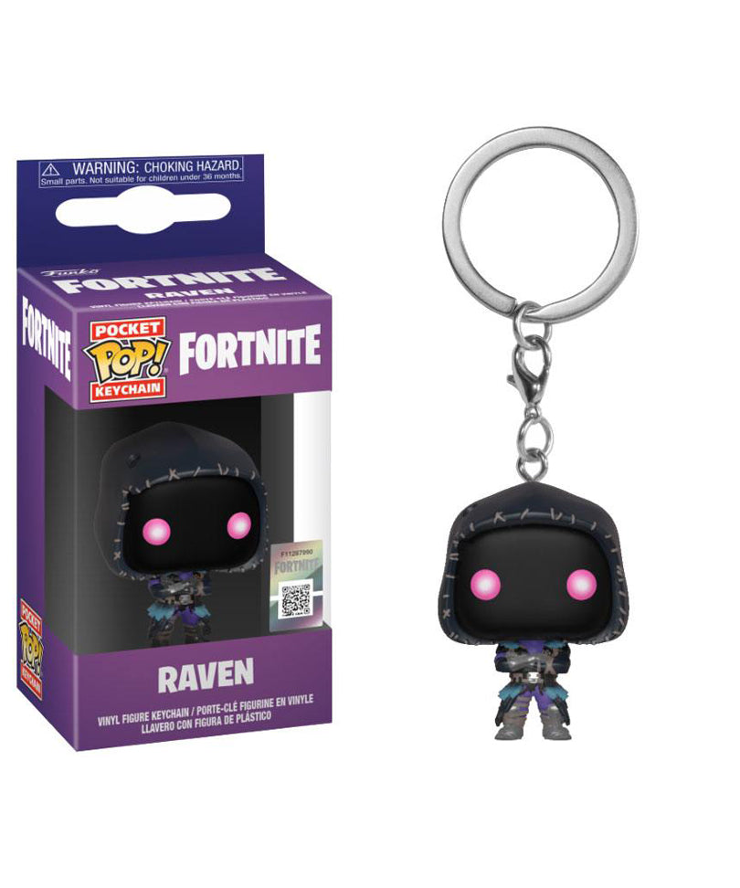 Raven Keychain