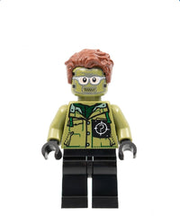 The Riddler - Olive Green Jacket