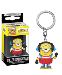 Roller Skating Stuart Keychain
