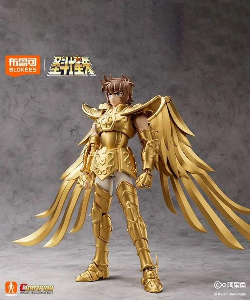 Saint Seiya Blokees Plastic Model Kit Champion Class Sagittarius Aiolos 05