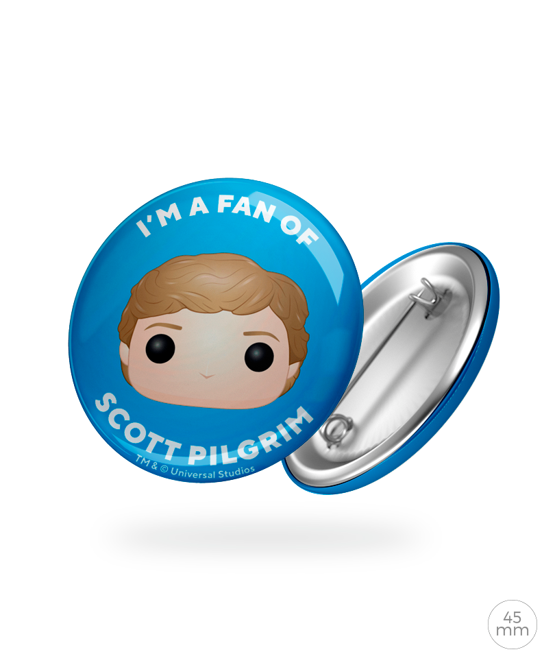 Spilla Funko I'm a Fan of Scott Pilgrim da 45mm