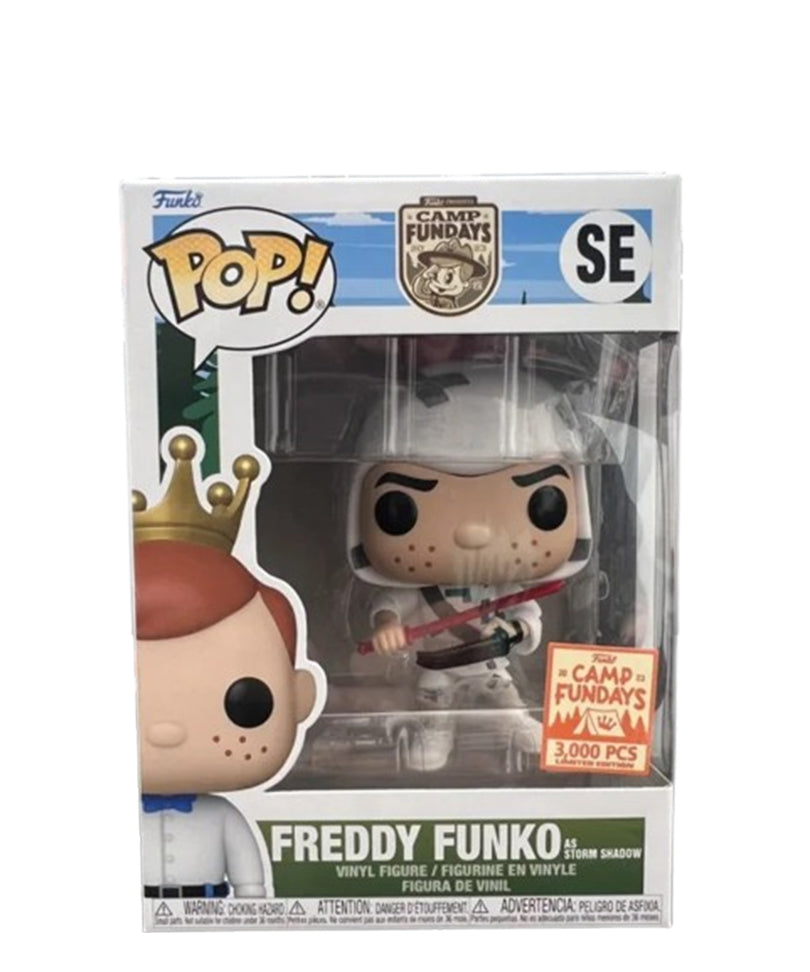 Freddy Funko as Storm Shadow