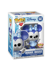 Minnie Mouse (Make-A-Wish - Blue Metallic)