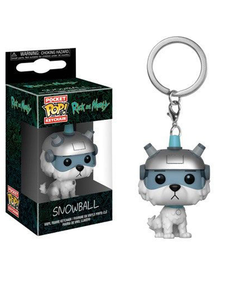 Snowball Keychain