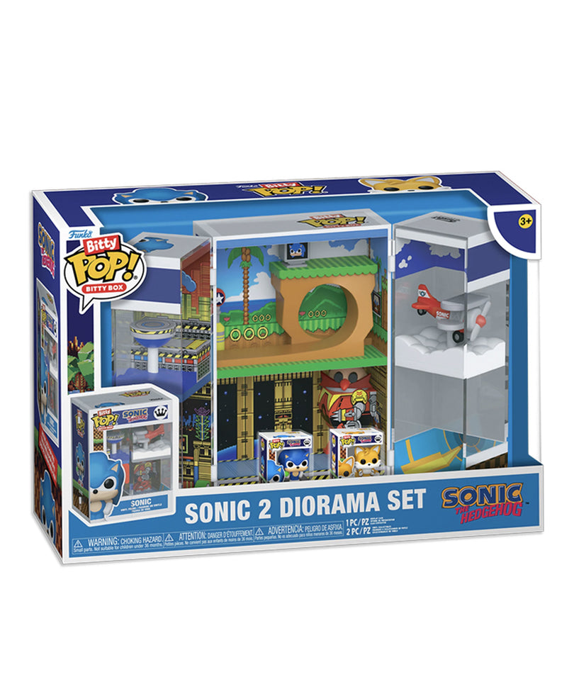 Sonic the Hedgehog - Sonic / Tails - Sonic 2 Diorama Set