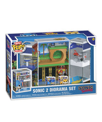 Sonic the Hedgehog - Sonic / Tails - Sonic 2 Diorama Set