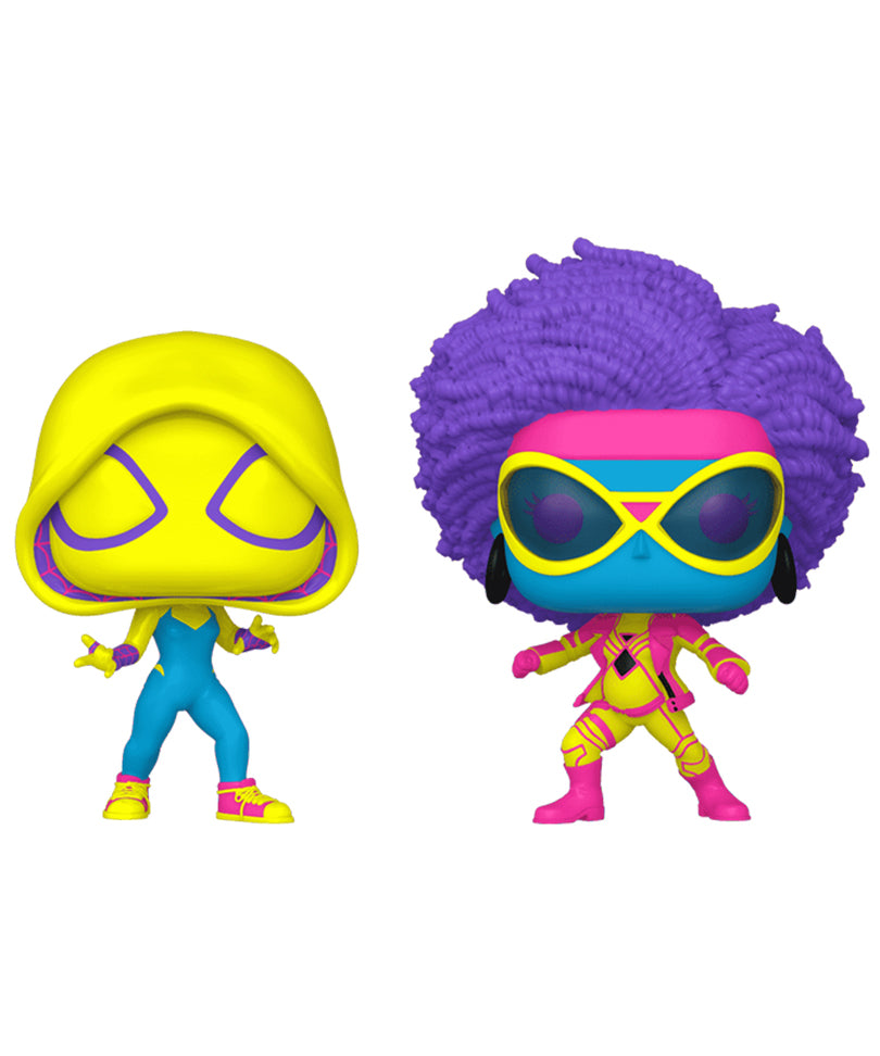 Spider-Gwen and Spider-Woman (2-Pack) (Blacklight)