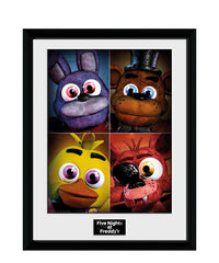 Stampa Incorniciata Five Nights At Freddy's: Multi Personaggi