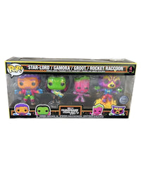 Star-Lord / Gamora / Groot / Rocket Raccoon (Blacklight) (4-Pack)