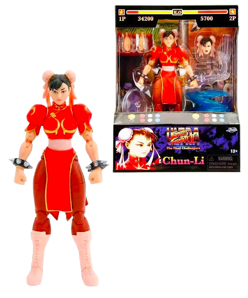 Street Fighter II: Chun-Li (Red Dress) - Action Figure Deluxe in Scala 1:12