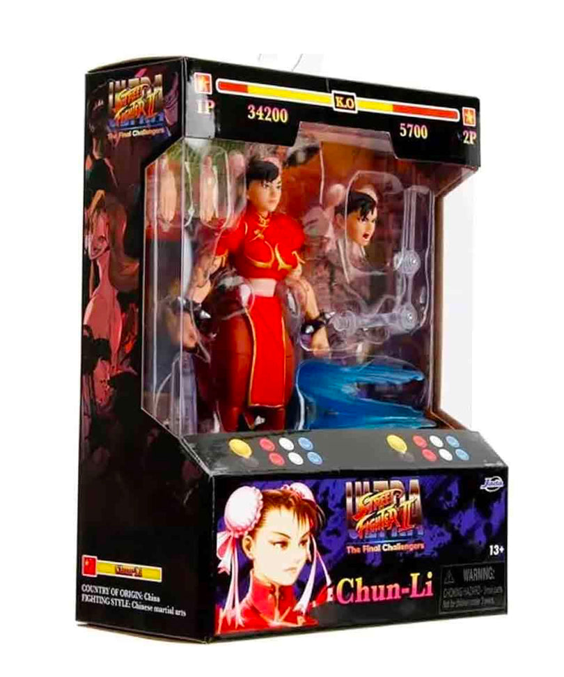 Street Fighter II: Chun-Li (Red Dress) - Action Figure Deluxe in Scala 1:12