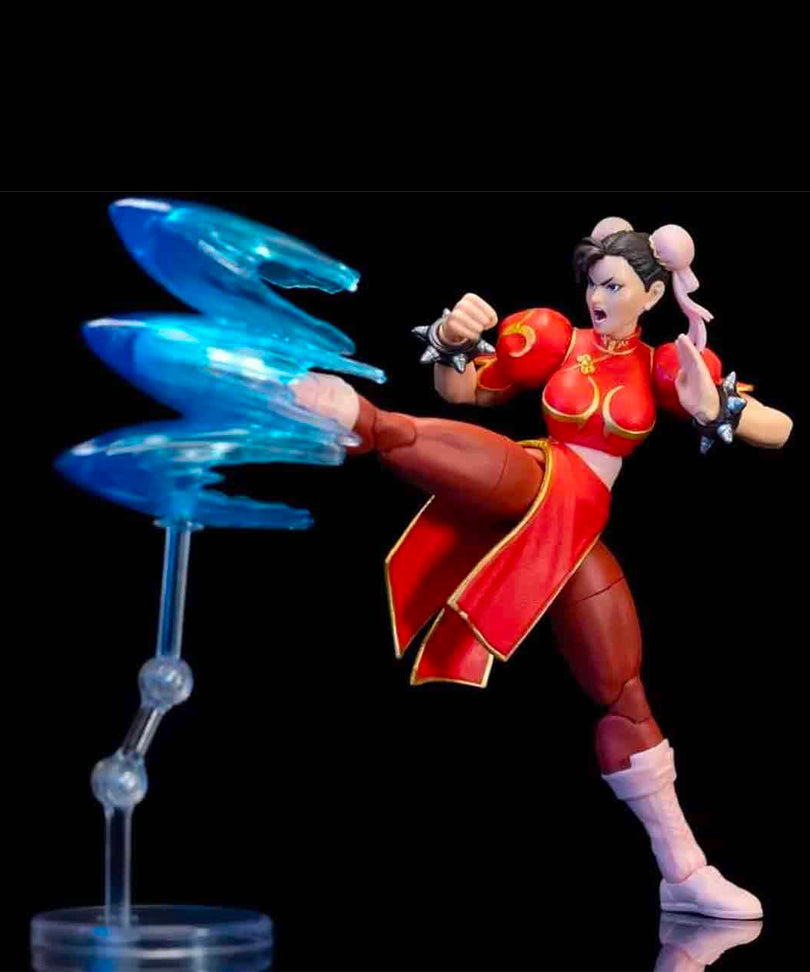 Street Fighter II: Chun-Li (Red Dress) - Action Figure Deluxe in Scala 1:12