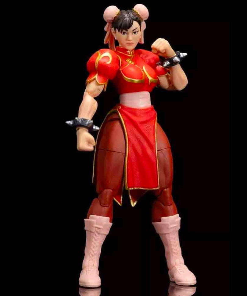Street Fighter II: Chun-Li (Red Dress) - Action Figure Deluxe in Scala 1:12