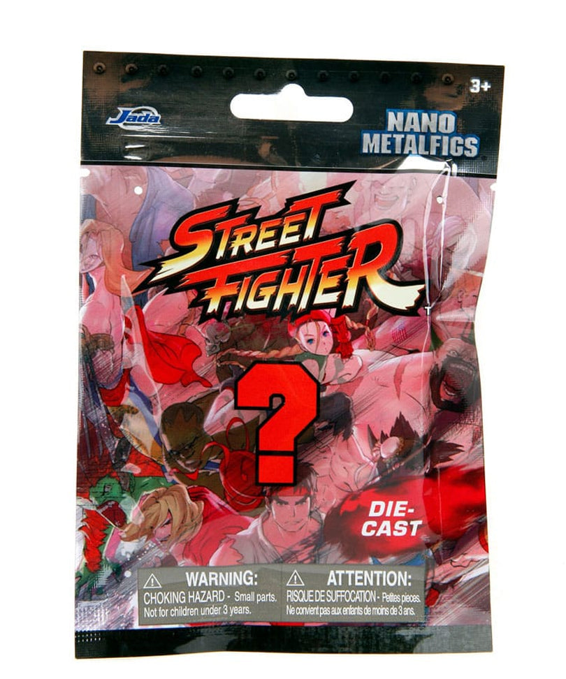 Street Fighter - Nano Metalfigs Diecast Mini Figures Display 6 cm