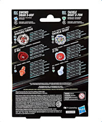 Beyblade X - Dual Pack: Sword Dran 3-60F & Tackle Goat 2-70N
