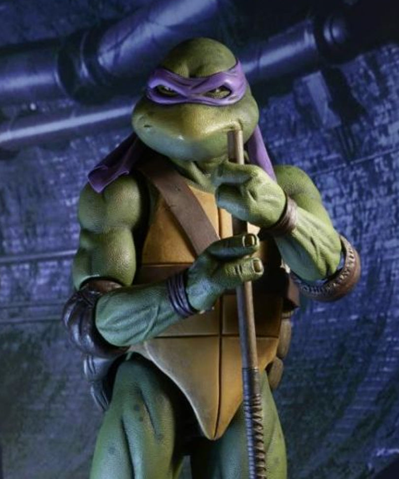 Teenage Mutant Ninja Turtles - Donatello 1990 Movie 1/4 Action Figure NECA