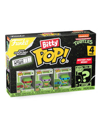 Raphael / Donatello / Leonardo / Mystery Bitty (8-Bit) (4-Pack)