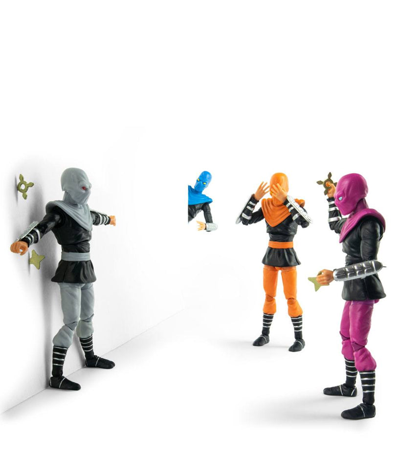 Teenage Mutant Ninja Turtles - BST AXN Action Figure 4-Pack Foot Soldiers 13 cm