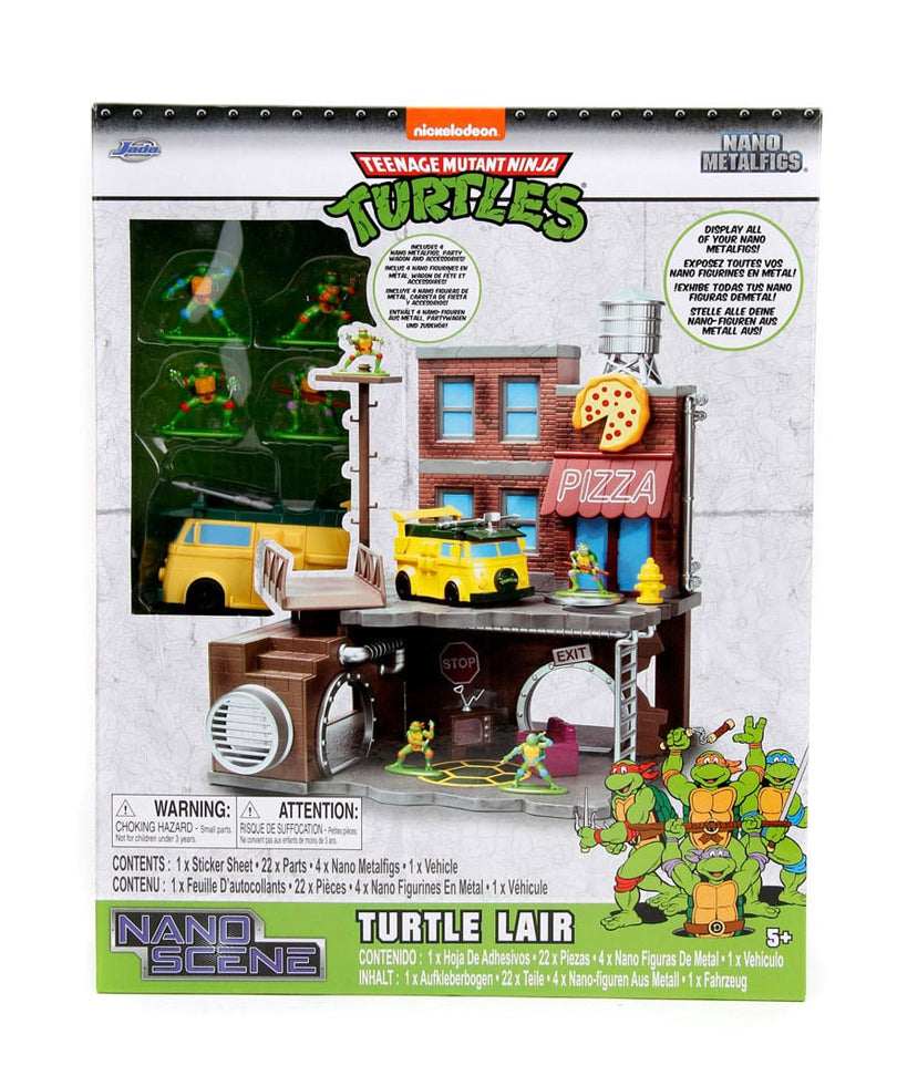 Teenage Mutant Ninja Turtles - Nano Metalfigs Nano Scene
