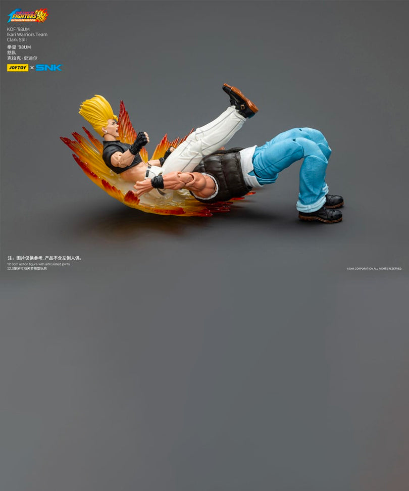 The King Of Fighters '98 Action Figure Hero Team Clark Still 12 cm
