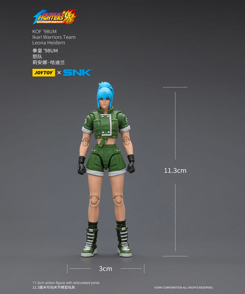 The King Of Fighters '98 Action Figure Hero Team Leona Heidern 11 cm