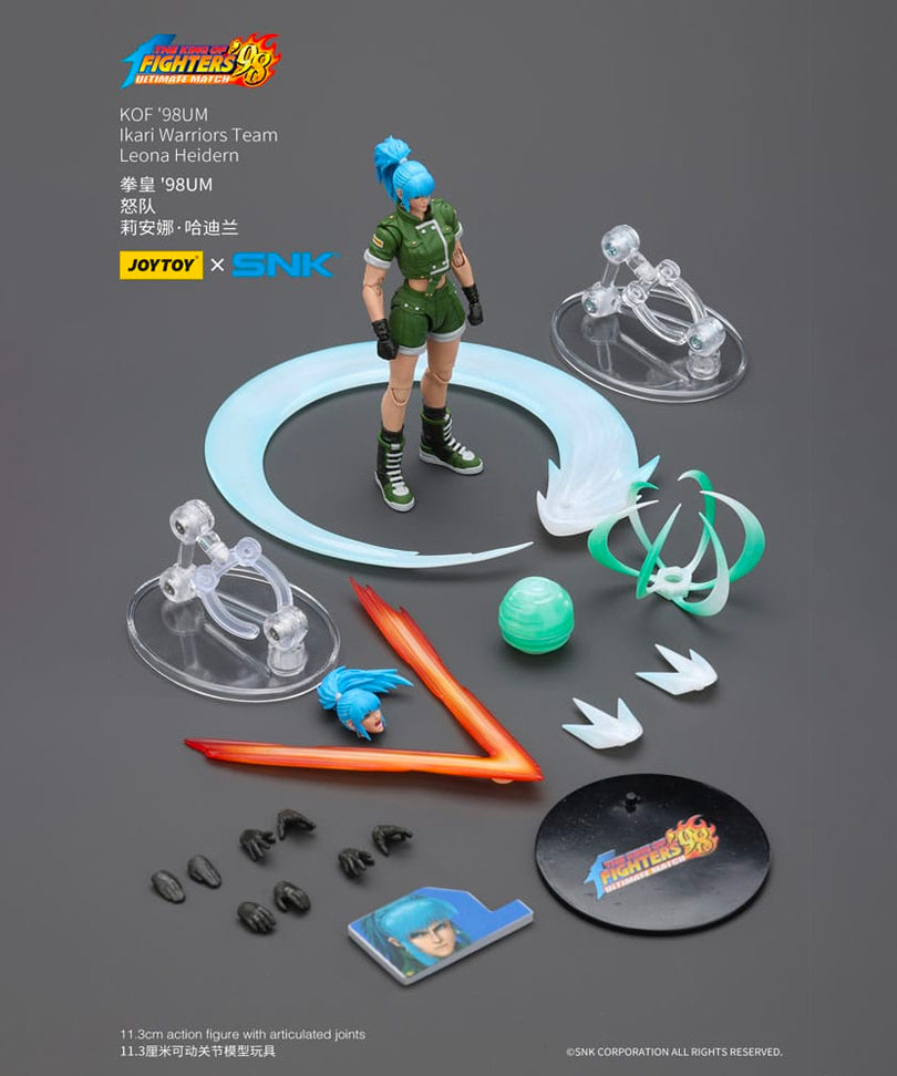 The King Of Fighters '98 Action Figure Hero Team Leona Heidern 11 cm