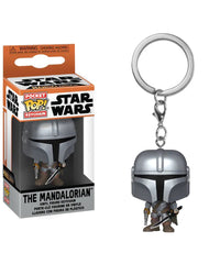 The Mandalorian with Darksaber Keychain