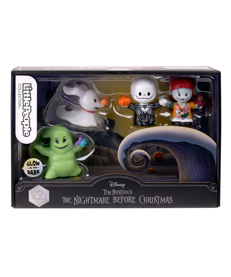 The Nightmare Before Christmas Fisher-Price Little People Collector Mini Figures 4-Pack 7 cm