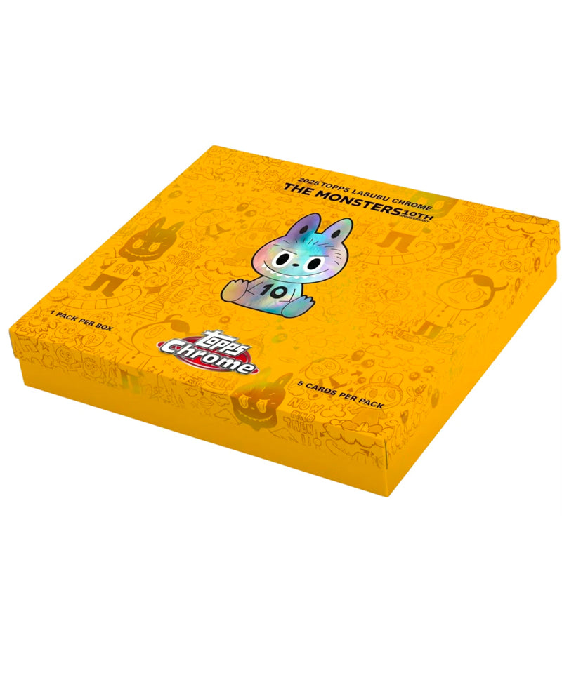 Topps Chrome Labubu – 10th Anniversary Box (2025)