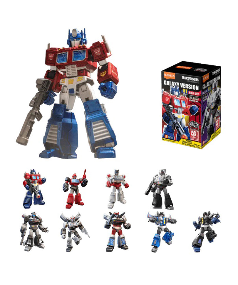 Transformers Blokees Plastic Model Kit Galaxy Version 01 Roll Out