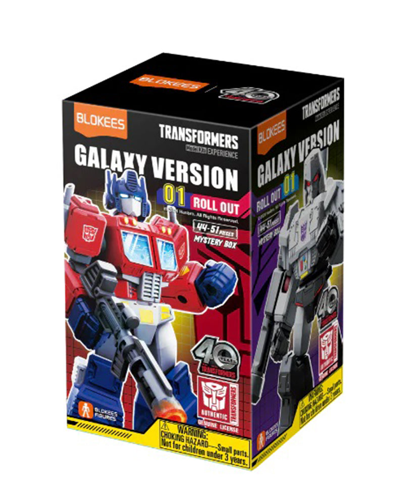 Transformers Blokees Plastic Model Kit Galaxy Version 01 Roll Out