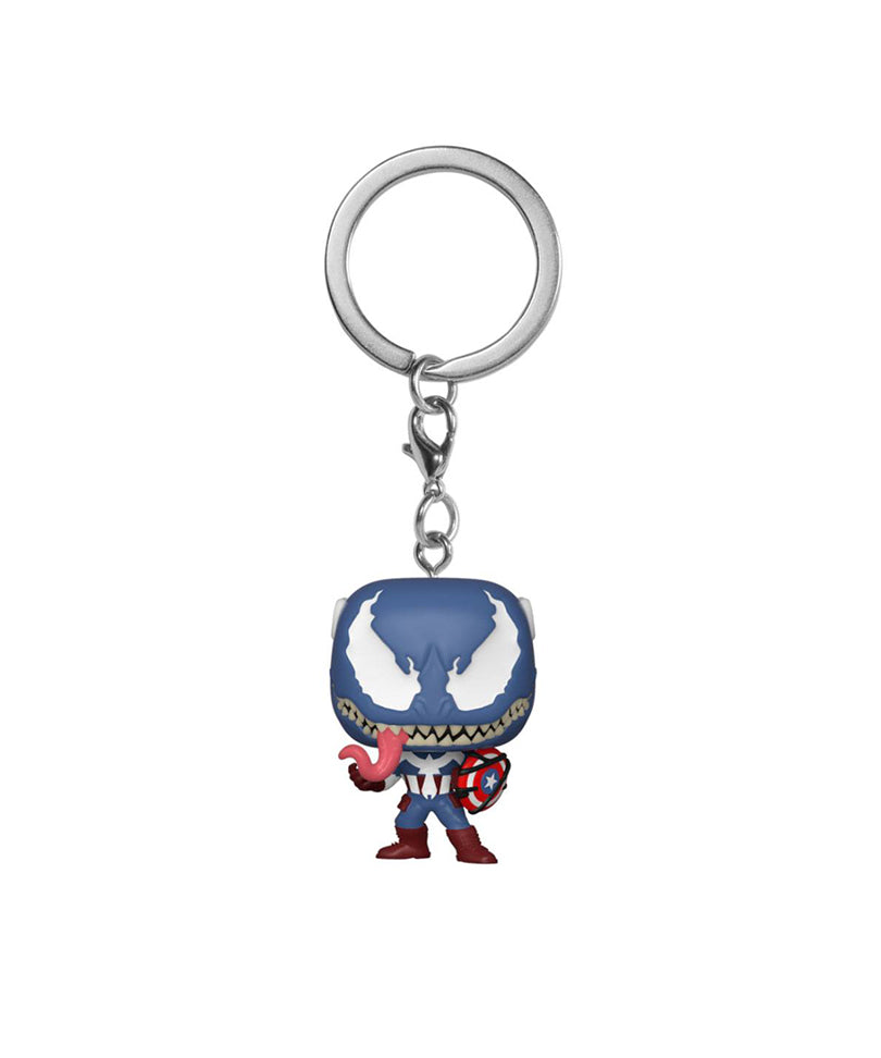 Venomized Captain America Keychain