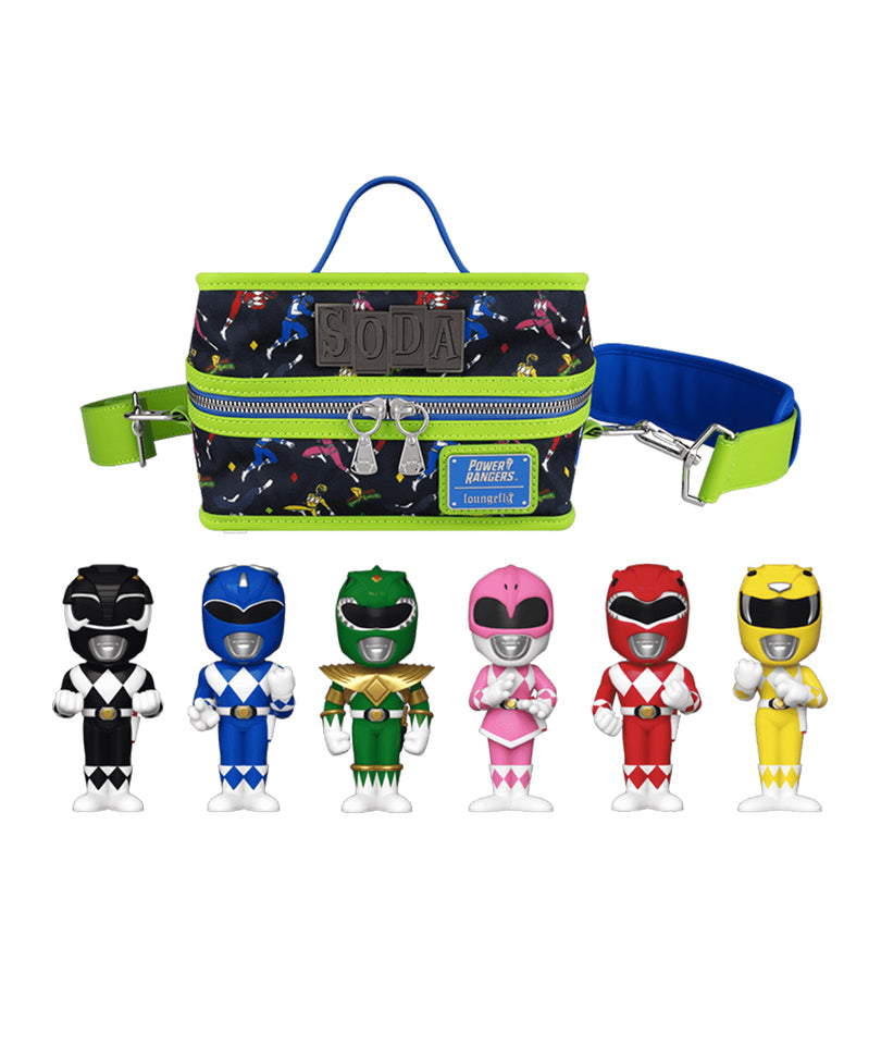 Vinyl SODA Power Rangers 6-Pack with Cooler