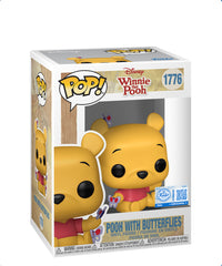 Pooh with Butterflies