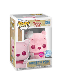 Winnie The Pooh (Flocked) (Cherry Blossom)