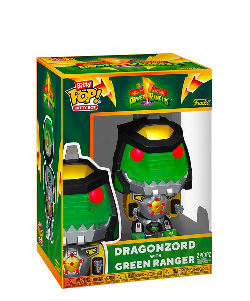 Bitty Bot POP! Dragonzord with Green Ranger