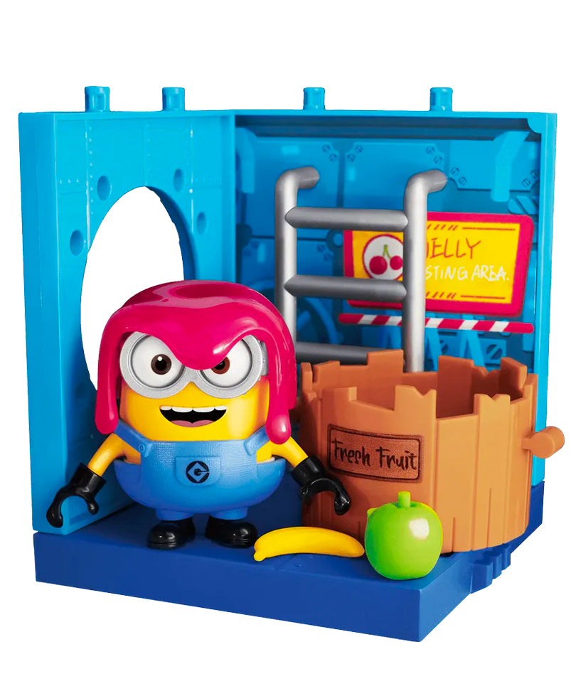 Minions Blokees Plastic Model Kit PreCool Jelly Factory Series 1 Bob