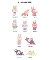 Labubu Blind Box Lazy Yoga Series Blind Box - Pop Mart Official Figure