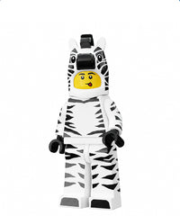 Zebra Costume Fan