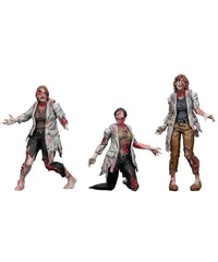 Zombie Dark Source – Action Figures 3-Pack Scientists (Female) 8 cm