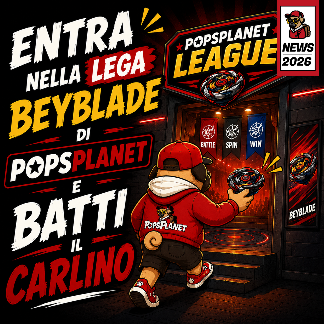 Nasce la Lega Beyblade X di Popsplanet ⚡