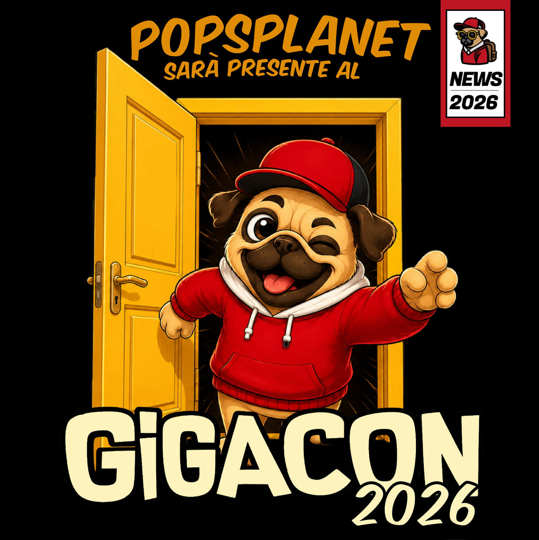🚀 PopsPlanet torna al GigaCon 2026: ci vediamo il 24 e 25 ottobre a Caserta!